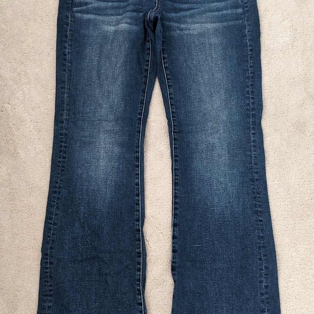 American Eagle Outfitters Blue Wide Leg Flare Jeans